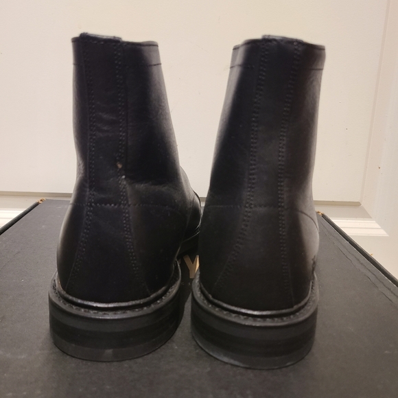 Frye Seth Cap Toe Lace Up Boot Mens Size 9M - Picture 4 of 7